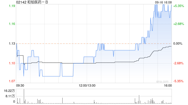 和铂医药-B9月16日斥资40.42万港元回购35万股  第1张