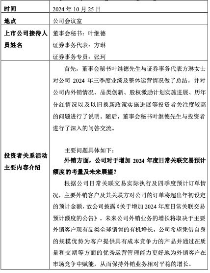 苏泊尔：线上平台之间及同行企业之间竞争加剧 公司三季度内销面临一定的挑战  第2张