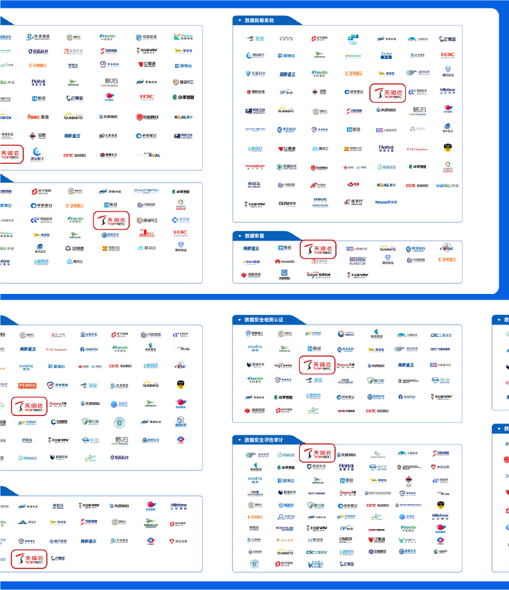 天融信独家全领域入选《2024年中国数据安全企业全景图》